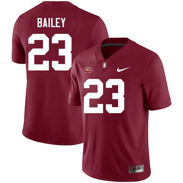 David Bailey Stanford Jersey,Stanford Cardinal #23 David Bailey Football Jersey Stitched-Cardinal